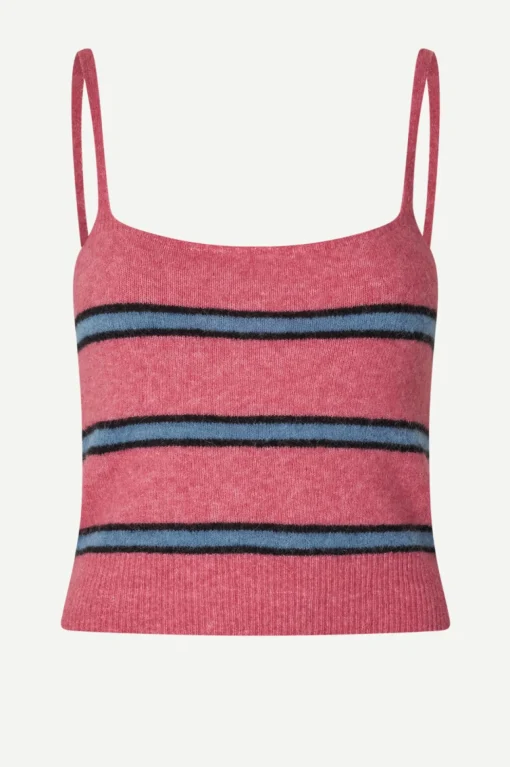Sanoura Top Rose Wine Stripe