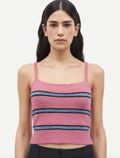 Sanoura Top Rose Wine Stripe