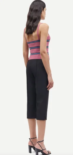 Sanoura Top Rose Wine Stripe