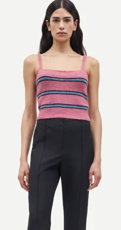 Sanoura Top Rose Wine Stripe