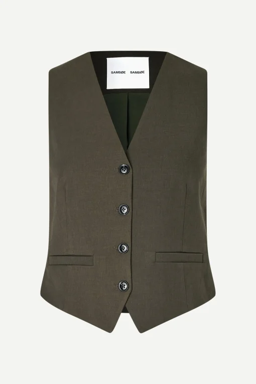 Saramona Vest Beluga