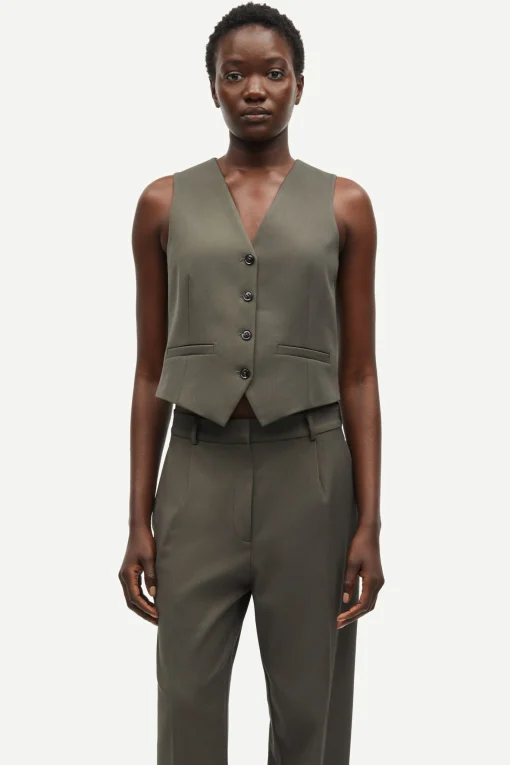 Saramona Vest Beluga