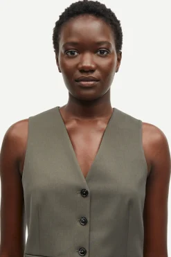 Saramona Vest Beluga