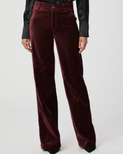 Sasha Trousers Dark Oxblood
