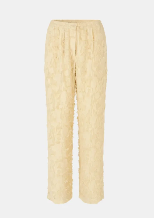 Satove Trousers Dusty Yellow