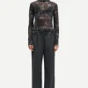 Satove Trousers Iron Gate