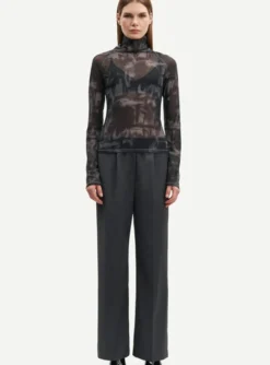Satove Trousers Iron Gate