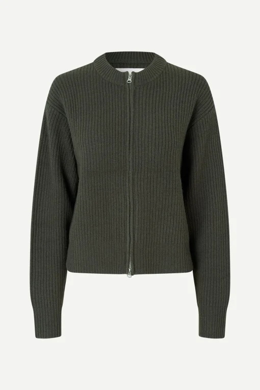 Sazlata Cardigan Black Olive