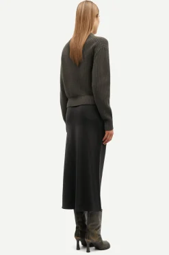 Sazlata Cardigan Black Olive