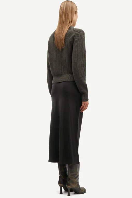 Sazlata Cardigan Black Olive
