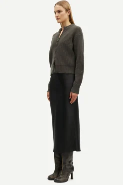 Sazlata Cardigan Black Olive