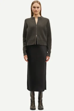 Sazlata Cardigan Black Olive
