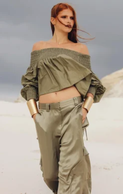 Silma Trousers Khaki