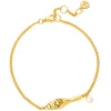 Siren Mermaid Chain Bracelet Gold