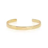 Small Wavy Cuff Gold