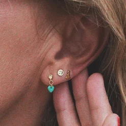 Smiley Earring Gold