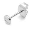 Smiley Earring Silver