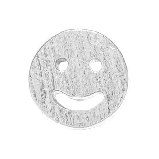 Smiley Earring Silver