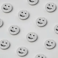 Smiley Earring Silver