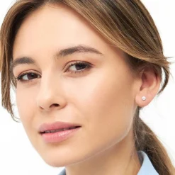 Smiley Earring Silver