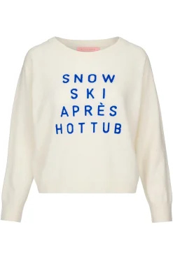 Snow Ski Apres Hot Tub Cream/Blue