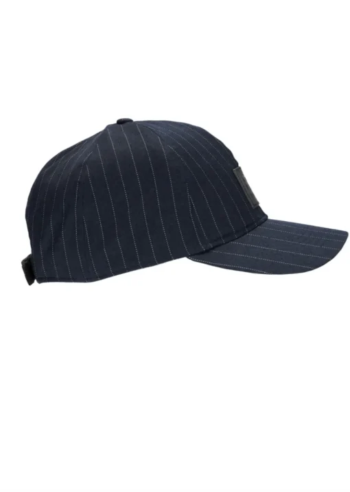 Solregn Navy Pinstripe Cap