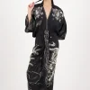 Sophia Kimono Dress Black Magic