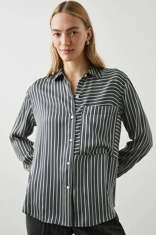 Spencer Shirt Aspen Stripe