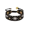 Starry Sky Bracelet Silver Gold Black