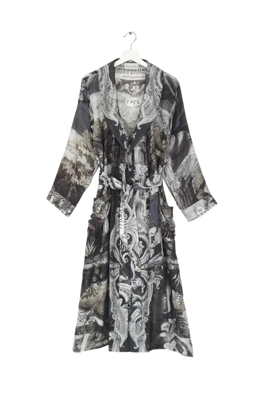 Sunburst Grey Gown