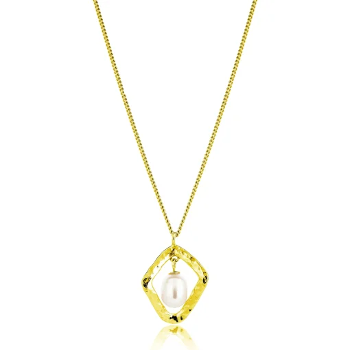 Thalassa Pearl Pendant Gold