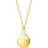 The World is Your Oyster Necklace Gold