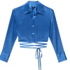 Tiana Shirt Cobalt