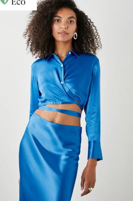 Tiana Shirt Cobalt