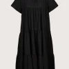 Tiered Dress Black