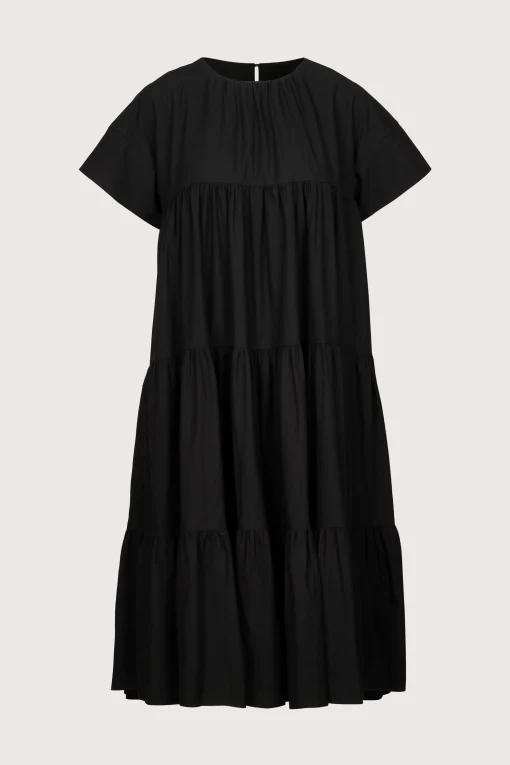 Tiered Dress Black