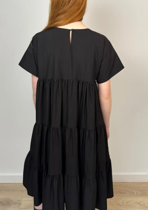 Tiered Dress Black