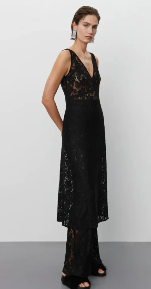 Tracy Dress Delicate Lace