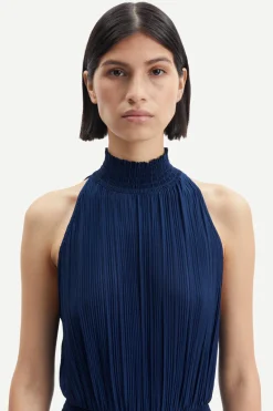 Uma Dress Pageant Blue