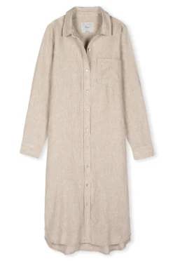 Val Dress Heathered Flax