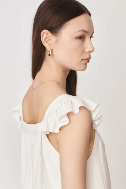 Valeria Top White