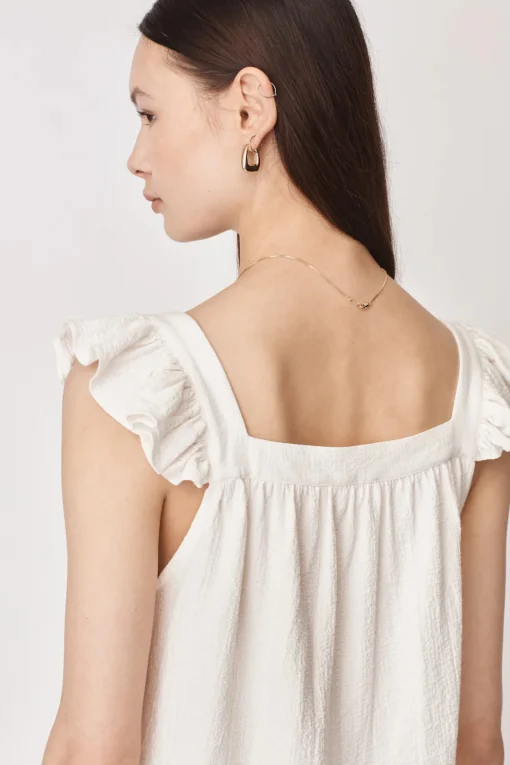 Valeria Top White
