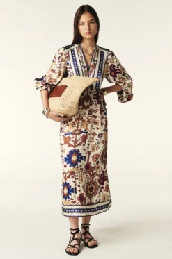 Valley Dress Ecru