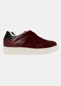 Venice Trainer Burgundy