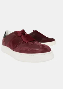 Venice Trainer Burgundy