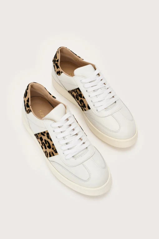 Venice Trainer White/Leopard