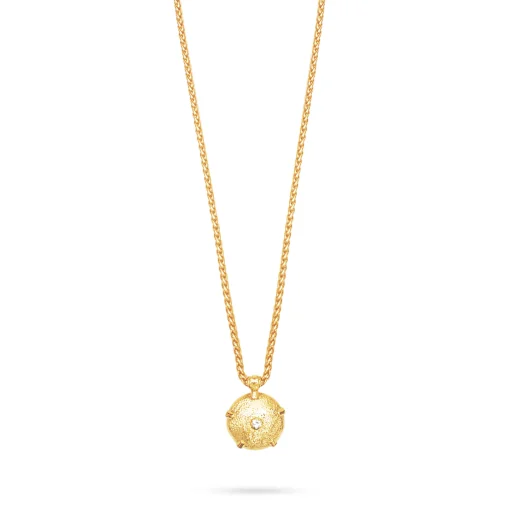 Vintage Pendant Necklace Gold