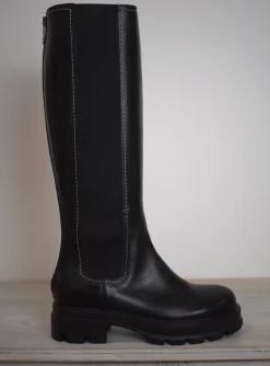 Vitello Long Boot Black