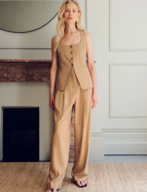 Vivienne Pin Stripe Trousers