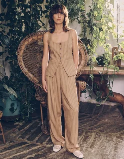 Vivienne Pin Stripe Trousers